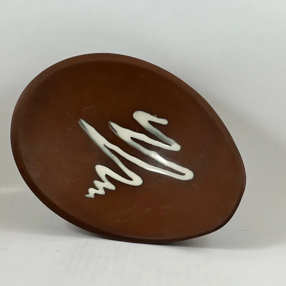 Mid-Century Modern Studio Pottery Freeform Bowl – Signed & Dated 1959